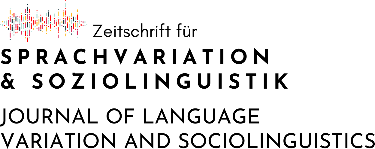 Logo der Zeitschrift für Sprachvariation und Soziolinguistik